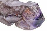 Shangaan Smoky Amethyst Crystal with Enhydro - Zimbabwe #239232-2
